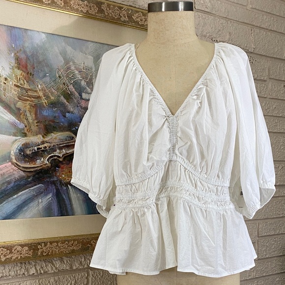 Old Navy Tops - Old Navy Smocked Peplum Top